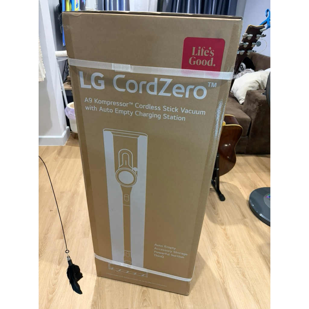 แอลจี เครื่องดูดฝุ่นไร้สาย รุ่น A9T-ULTRA.ECBPETH LG VACCUM HAND STICK A9T-ULTRA