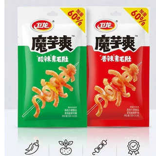魔芋爽 หม่าล่า เส้นบุก *1ซองใหญ่* 80กรัม บุกหม่าล่า รสเผ็ด อาหารว่างของคนจีนหูหนาน