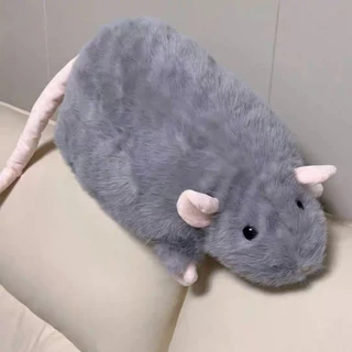 ตุ๊กตาหนูดอกไม้ 35/90cm ขนาดใหญ่ดอกไม้สาขาหนู ตุ๊กตาขนฟู ของขวัญวันเกิด