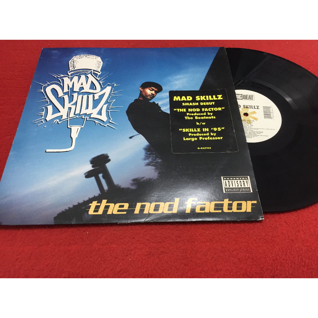 The Nod Factor -  Mad Skillz  ขนาด 12 นิ้ว LP ร้าน PinHaiMusic B112