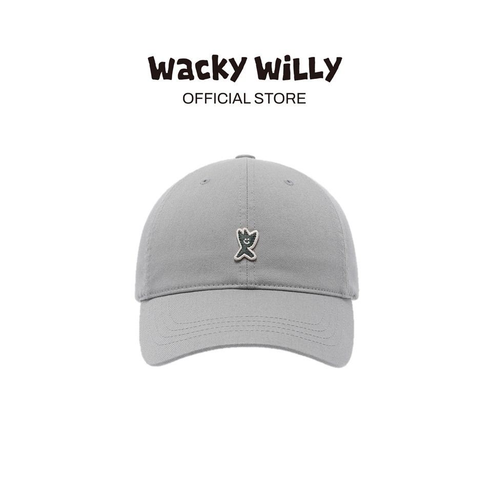 WACKY WILLY หมวกรุ่น Basic Fit Baseball Cap Light Grey (80015OBBCAU_S6GRXX)