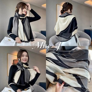 Miss_J พร้อมส่งจากกทม🎀ผ้าพันคอผู้หญิงยาว 180*70 ซม. สไตล์เกา…