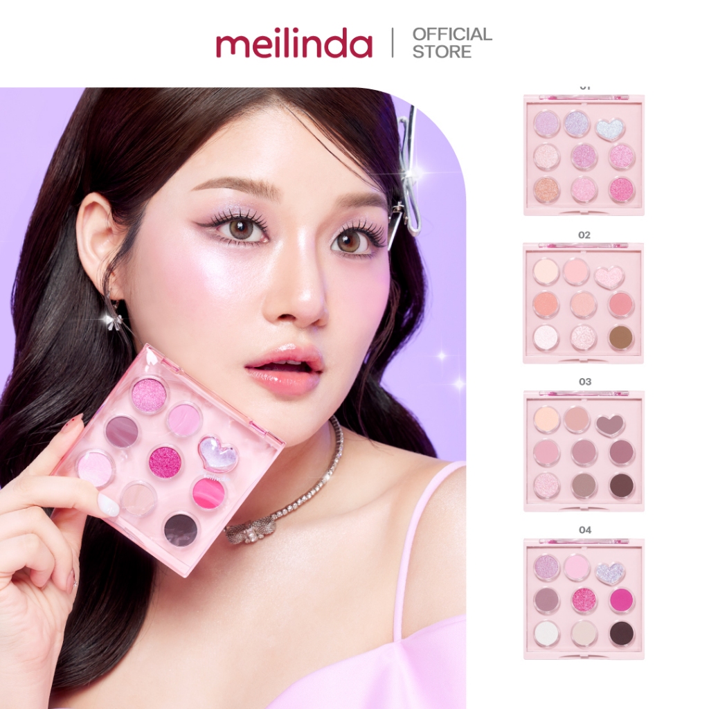 Meilinda Chiffon Ribbon Eye Palette (MC3135)