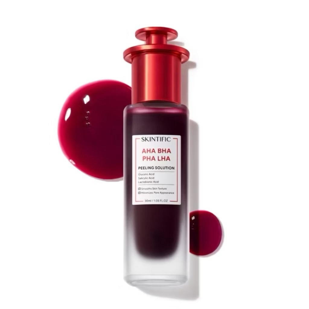 Skintific สคินทิฟฟิค AHA BHA PHA LHA พีลลิ่ง โซลูชั่น 30 มล.