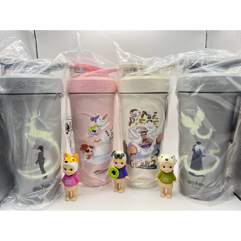 🆕 !พร้อมส่ง 🧙  Blender Bottle Strada เชค สแตนเลส  740ml 25oz. ลายลิขสิทธิ์  Luffy,Chopper,Harry,Powerpuffของแท้💯