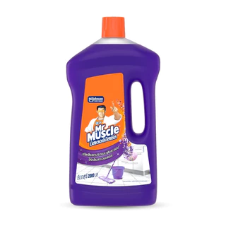 มิสเตอร์ มัสเซิล น้ำยาถูพื้น กลิ่น ลาเวนเดอร์ 2 ลิตร Mr Muscle Floor Cleaner Lavender 2L