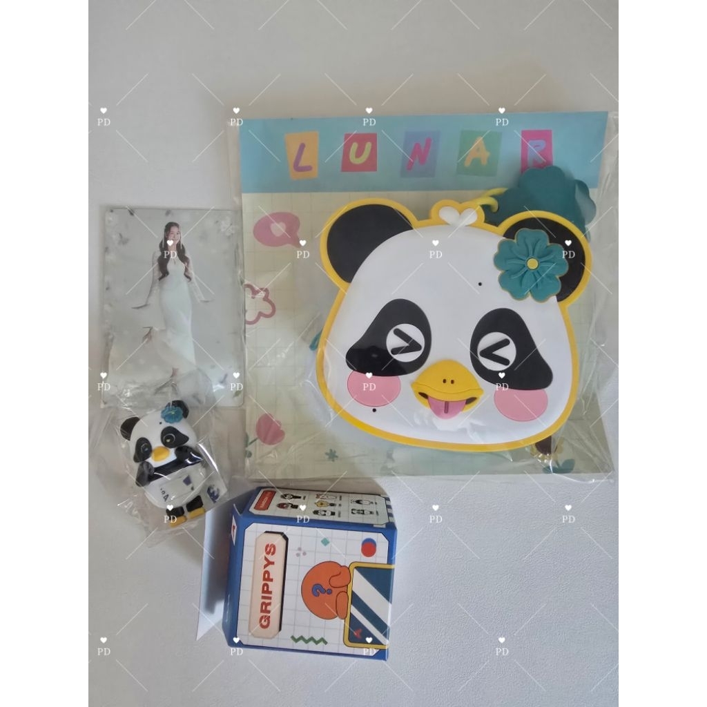 GMMTV Lunar Silicone Pouch & Grippys ฟรีการ์ดน้ำตาล​ NamtanFilm น้ำตาลฟิล์ม​ ลูน่า​ #NamtanTipnaree 