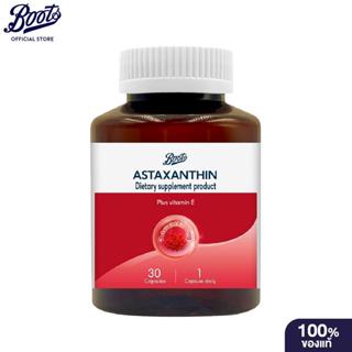 BOOTS FOOD SUPPLEMENT บู๊ทส์ แอสตาแซนธิน 6 มก. พลัส วิตามินอ…