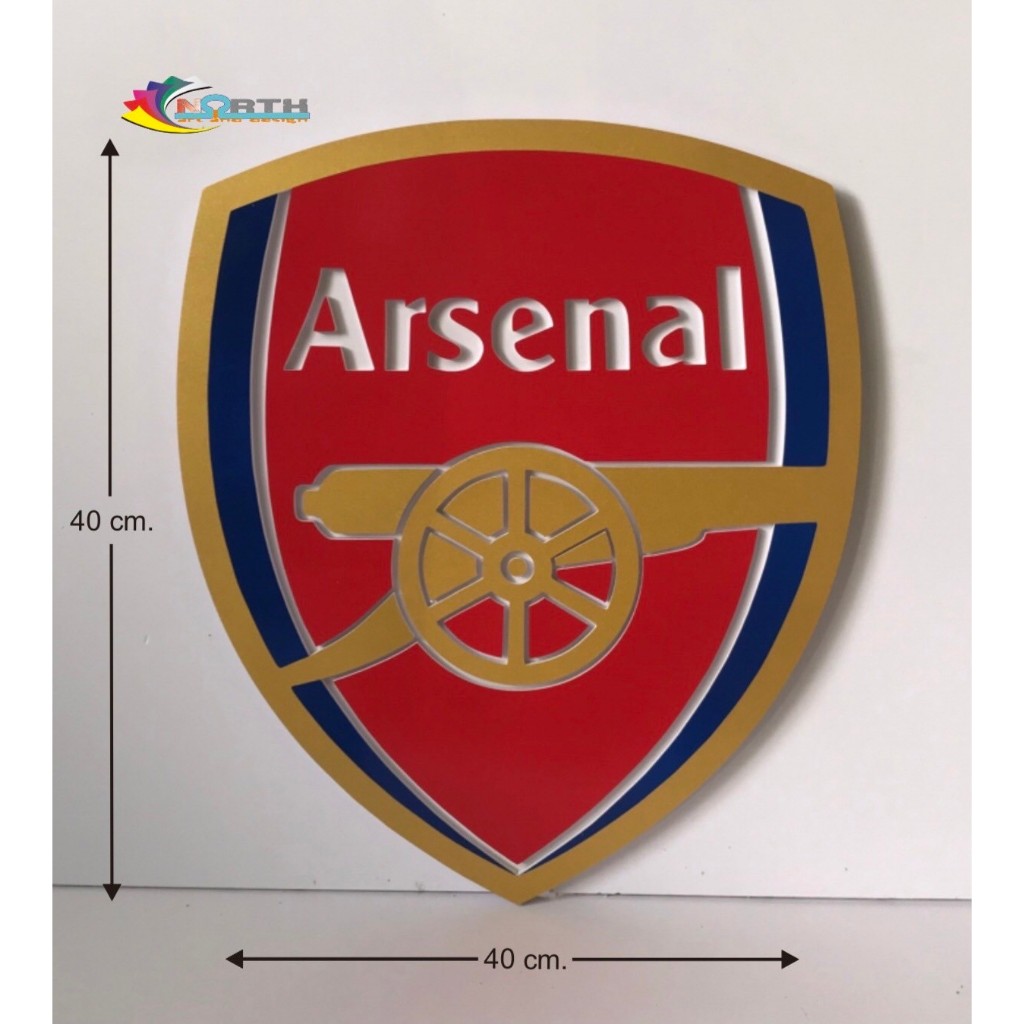 โลโก้ อาเซนอล Arsenal แบบ 3 มิติ
