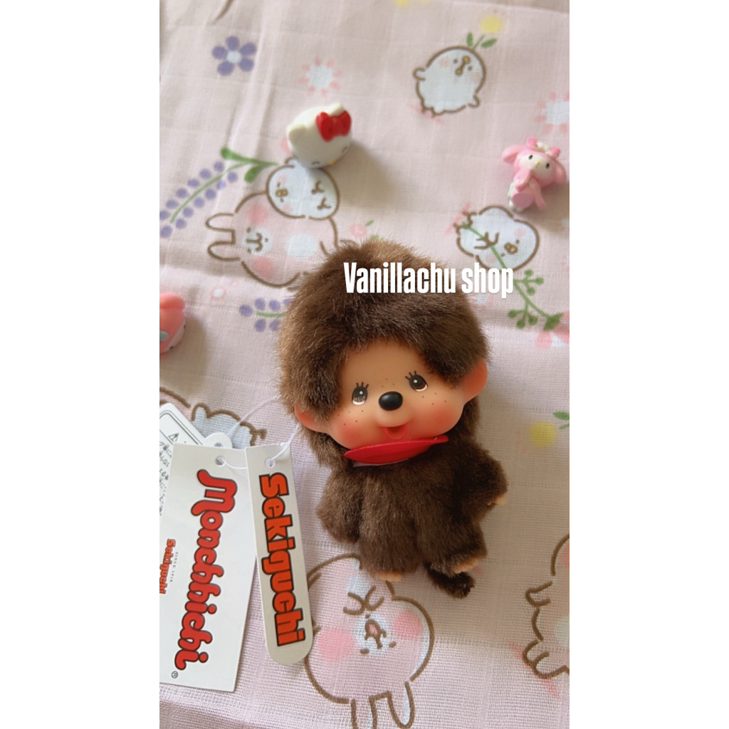พวงกุญแจม่อนชิชิ Monchichi keychain 💯ของแท้💯
