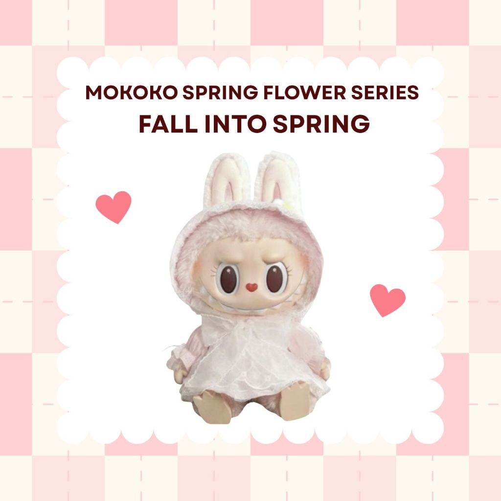 🚚พร้อมส่ง...ของแท้💥MOKOKO Spring Flower Series - FALL INTO SPRING - Vinyl Plush Doll (V2)💥