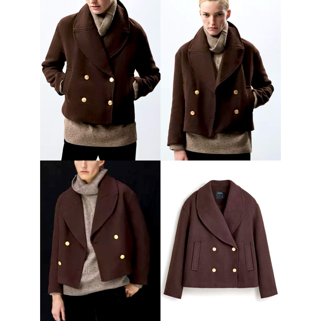 LEFTIES Double Breasted Button Jacket