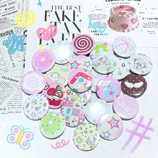 เข็มกลัด 10ชิ้น(3.2cm)คละลาย🍀พร้อมส่ง🍀