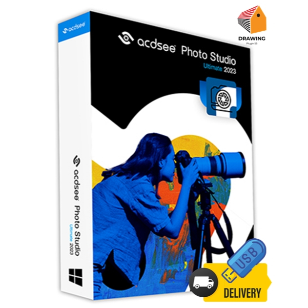 ACDSee Photo Studio Ultimate 2023 ⚡ดูรูปภาพ จัดการรูปภาพ [จัดส่งshopee express เท่านั้น]