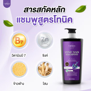 [แชมพูแฮร์โทนิค 1ขวด แถมหวีนวด 1อัน] แชมพูโทนิคชบา ดูแลผม เงางาม มีน้ำหนัก ใช้ได้ทุกวัน ผมแข็งแรง