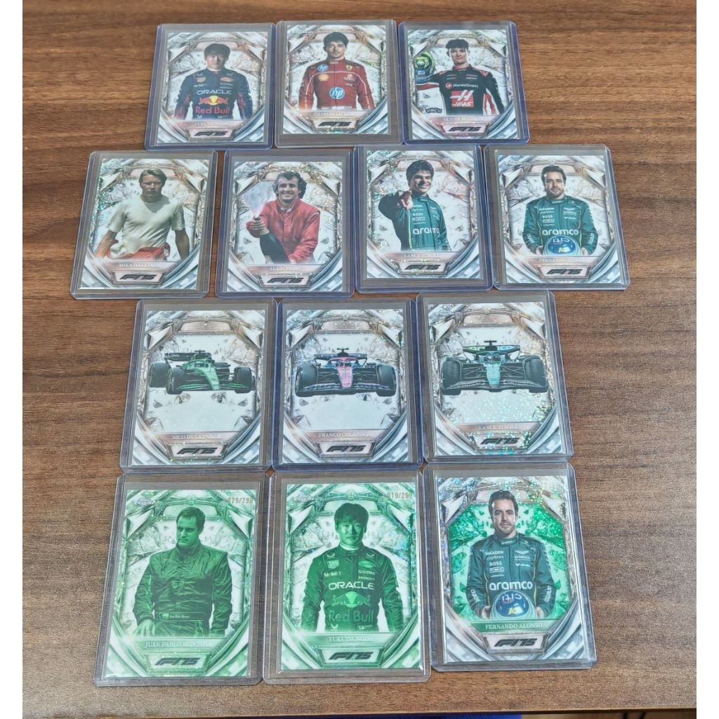 การ์ด f1 topps chrome 2025 diamond 75th anniversary