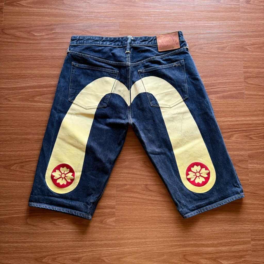 Evisu W34 big logo (แท้) Made in China 🇨🇳