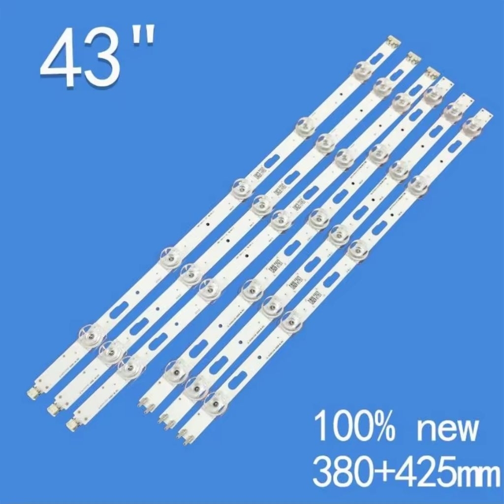 SAMSUNG43 TV UA43TU7000K UA43TU8000K UA43AU7000K UA43TU6900K 43" LED TV BACKLIGHT UA43TU7000 43TU7000 UA43TU8000