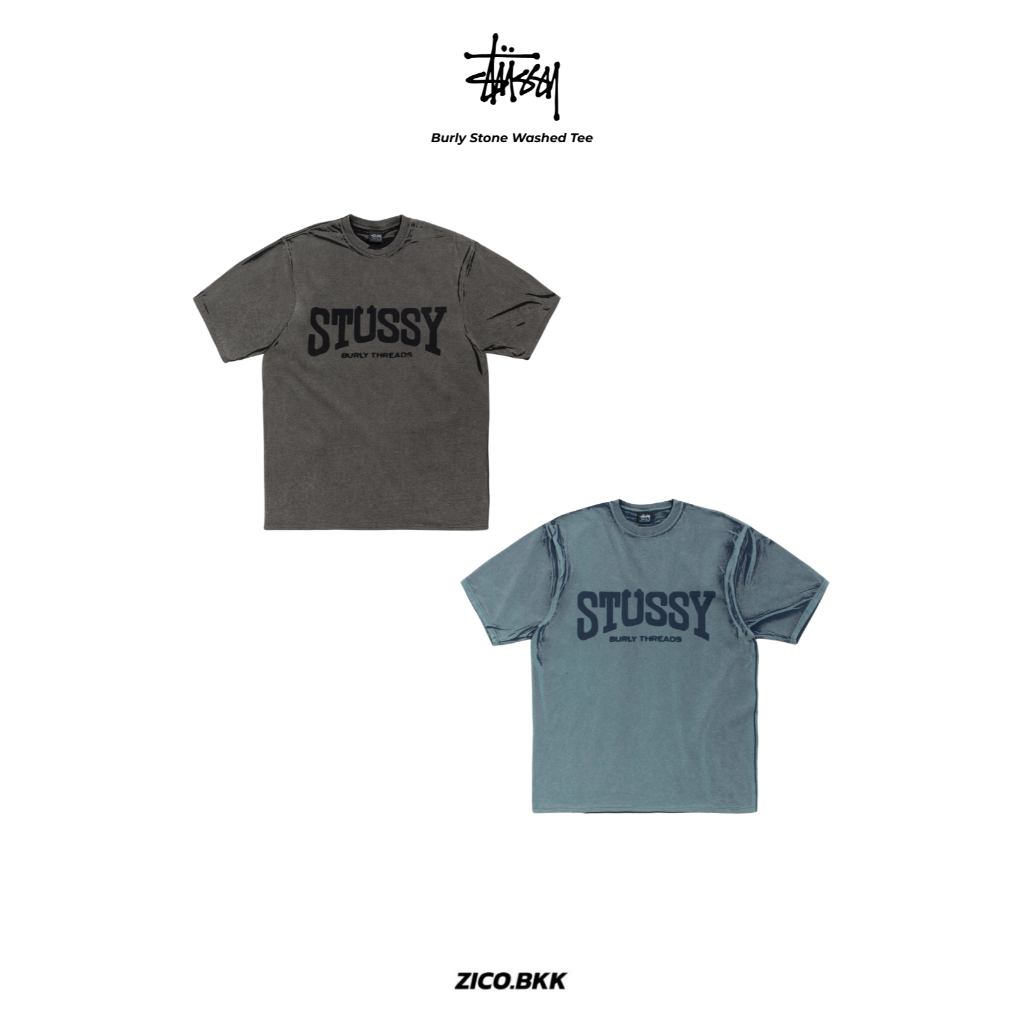 Stussy Burly Stone Washed Tee