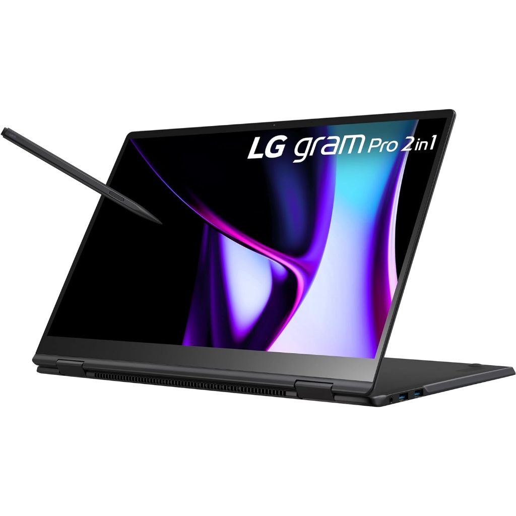 LG gram Pro 16-inch OLED 2in1 Thin and Lightweight Laptop, Intel Evo Edition