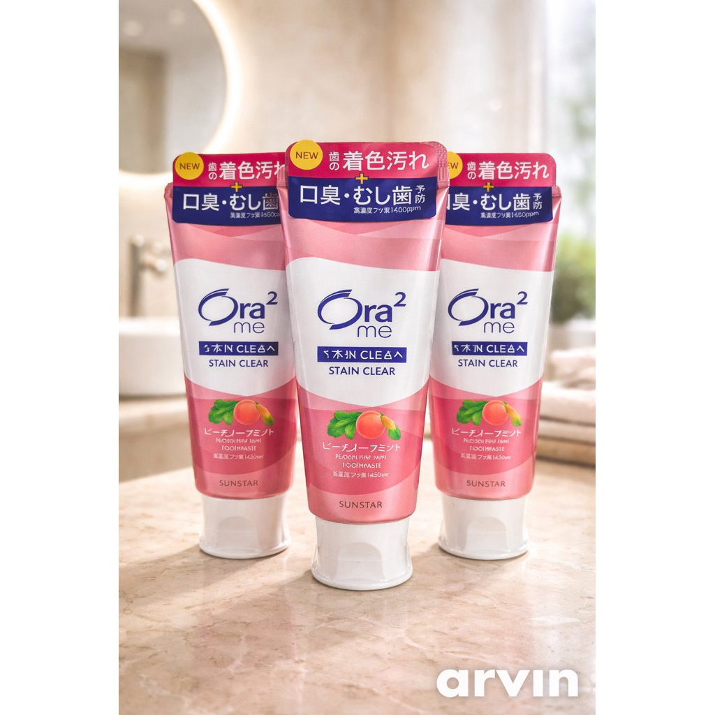 พร้อมส่ง 🇯🇵ยาสีฟัน Ora2 สดชื่นทุกครั้งที่แปรง