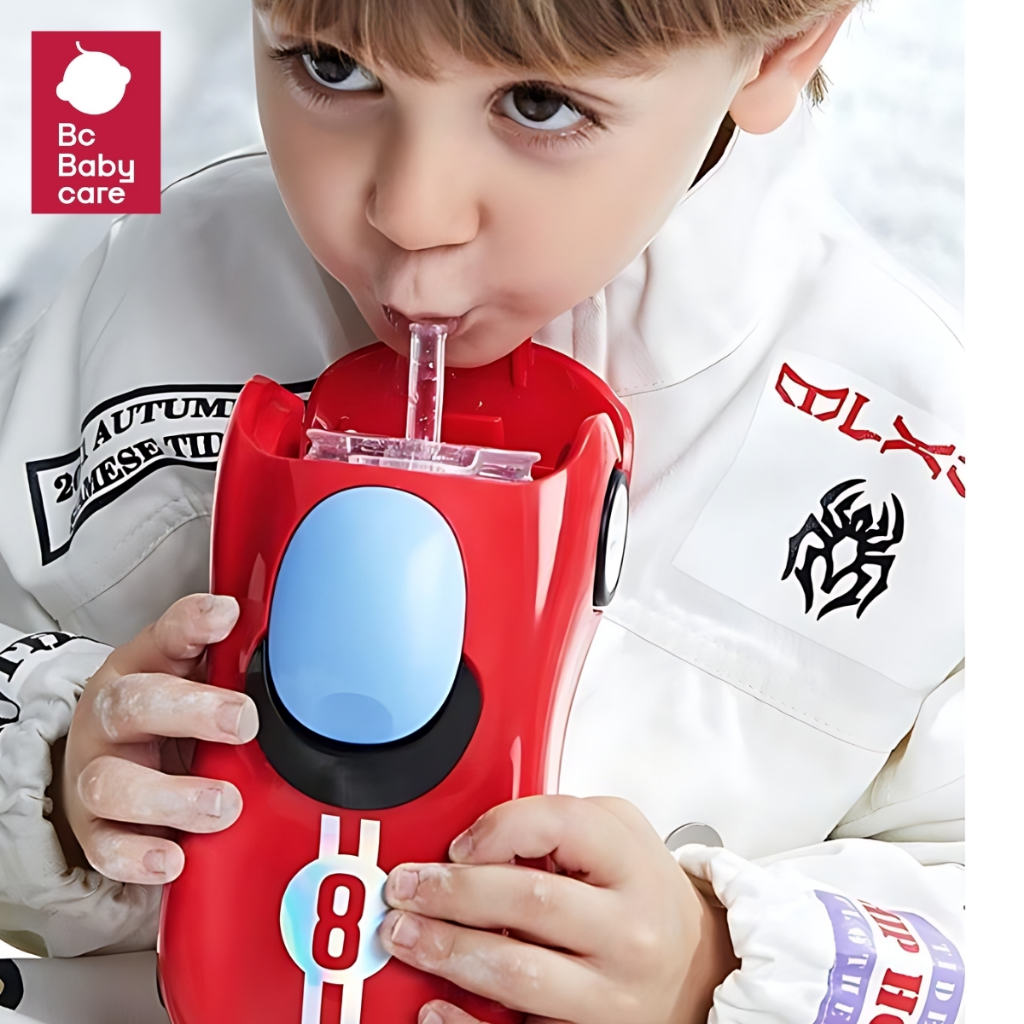 Babycare แก้วน้ำรูปรถยนต์ มีสายสะพาย | BC Babycare Thailand