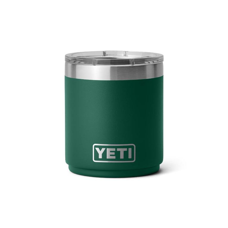 YETI แก้วเยติ ทรงโลว์บอลแบบซ้อนได้ RAMBLER 10 OZ LOWBALL 2.0 WITH MAGSLIDER LID