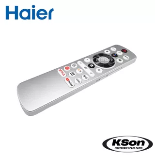 รีโมททีวี ไฮเออร์ มีสั่งการด้วยเสียง Haier TV Remote Control with Voice Control รุ่น HTR-U33G HE-V18