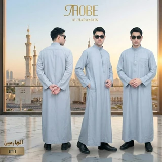 โต๊ปผู้ชายแขนยาว สินค้างานนำเข้า ผ้าใส่สบาย ทรงแขนปล่อย ใส่ออกงาน หรือวันรายอก็ดูดี AF28วาริสมุสลิม