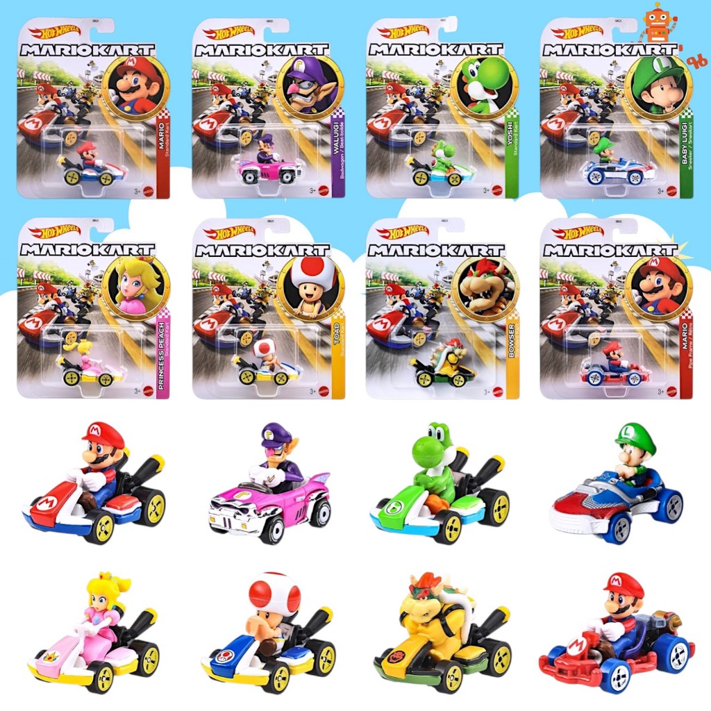 Hot Wheels - MARIOKART สเกล 1/64