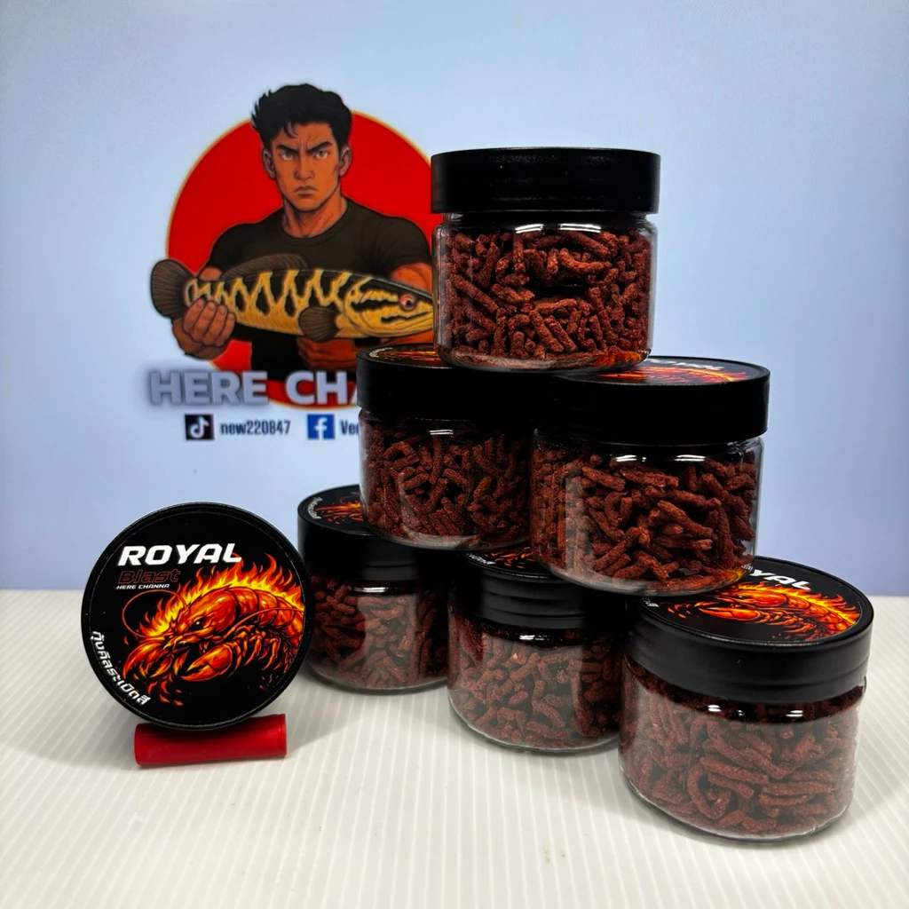 ROYAL Blast กุ้งคริลล์ระเบิดสี แคลเซียล สูง กินได้สายน้ำอุ่นและสายน้ำเย็น