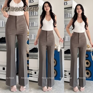 สินค้าพร้อมส่ง!! P43 กางเกงขาม้า กางเกงขาม้าเล็ก หรือ ขาม้าน้อย S-XL งานตะขอ แต่งกระเป๋า 2 ข้าง