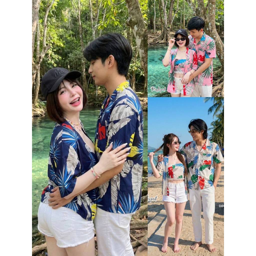 【PIMLAPAT】 PLP 080 ชุดเซทคู่ 3ชิ้น  คนมีคู่ต้องมีติดตู้น้าาคะ