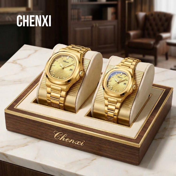 CHENXI นาฬิกาข้อมือ ชาย-หญิง มีวันที่ กันน้ำได้ พร้อมส่ง