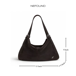 NF25046 NEFOUND กระเป๋าโฮโบรุ่น Laila bag หนัง PU Premium