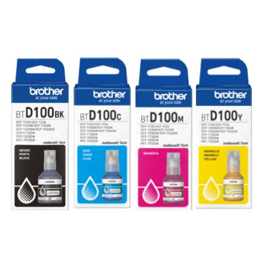 Brother BT-D100 Brother หมึกเเท้ Original ใช้กับรุ่น DCP-T230 /T236 / T430W /T436W /T530DW /T535DW /