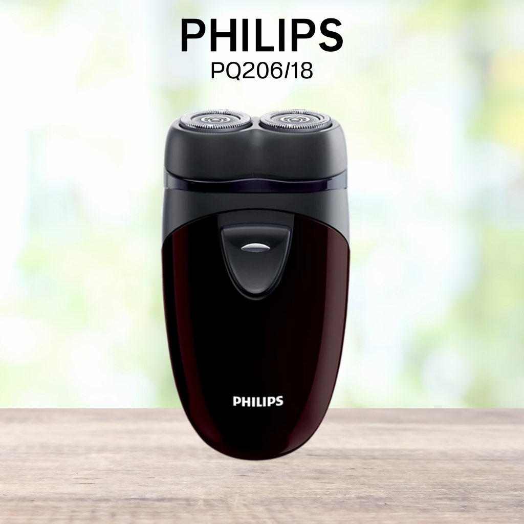 เครื่องโกนหนวดไฟฟ้า PHILIPS รุ่น PQ206/18 สีดำ
