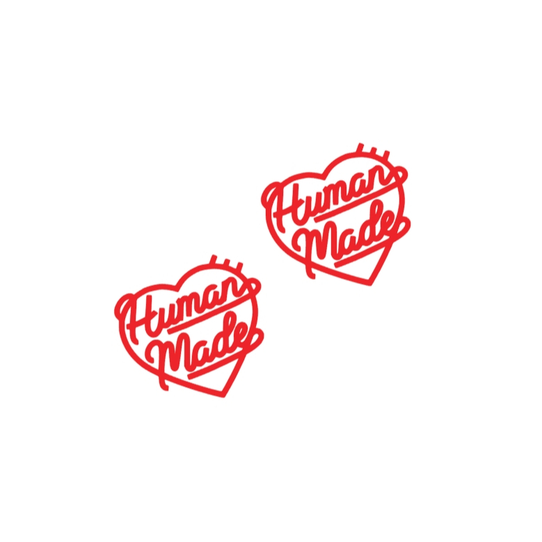 ตัวรีดติดผ้า HM-M แบบ 2  ขนาด 5x5 Cm.  แพ็ค 2 ชิ้น รีดได้ทุกเนื้อผ้า