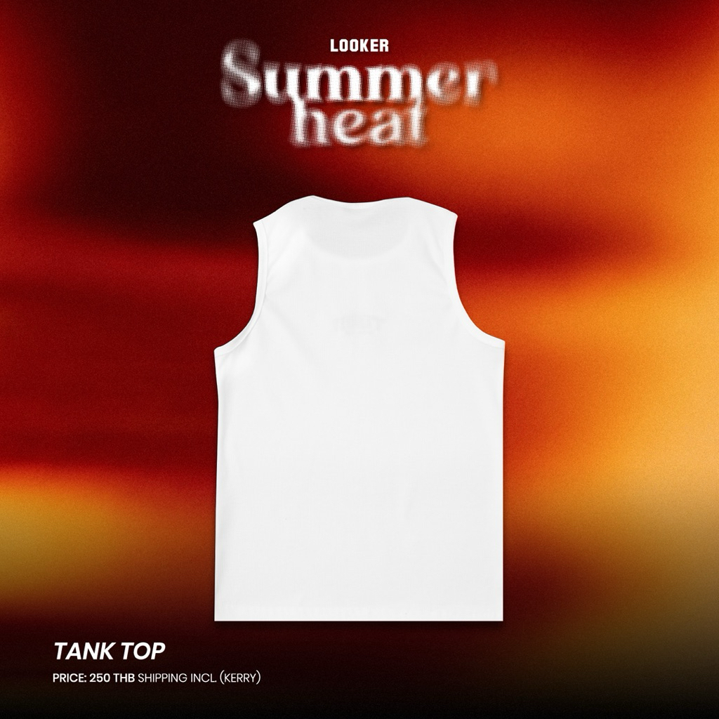 เสื้อกล้าม LOOKER® — SUMMER HEAT TANK TOP ราคา ถูกที่สุด ดีลบีเคเค แกลเลอรีภาพที่ 6
