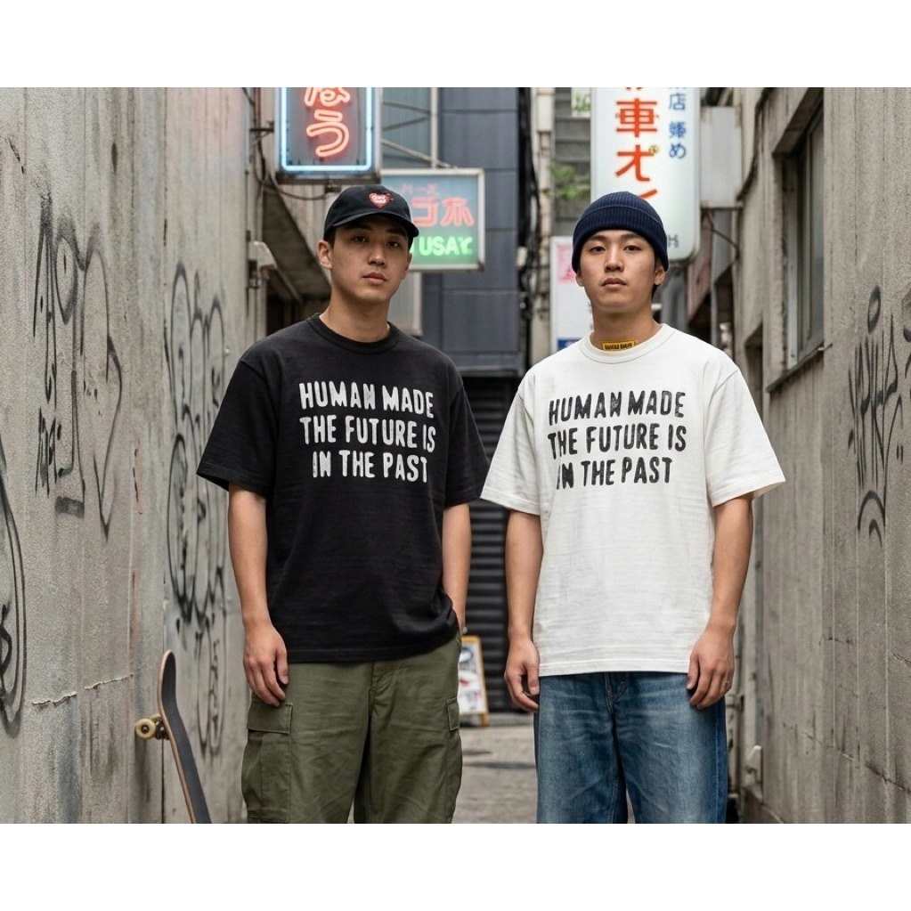 พร้อมส่งในไทย Human made GRAPHIC T-SHIRT ของแท้จากญี่ปุ่น ราคา ถูกที่สุด ดีลบีเคเค แกลเลอรีภาพที่ 2