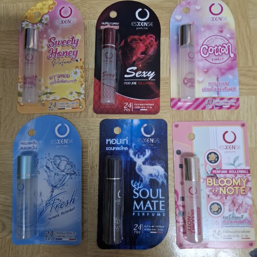 Exense perfume france girl 3ml น้ำหอม เอสเซ้นส์ ผู้หญิง หอมละมุน มั่นใจ เสน่ห์หญิง
