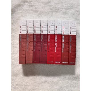 เมย์เบลลีน ซุปเปอร์ สเตย์ แมท อิ้งค์ ลิปสติก Maybelline Superstay Matte Ink 5ml. ของแท้