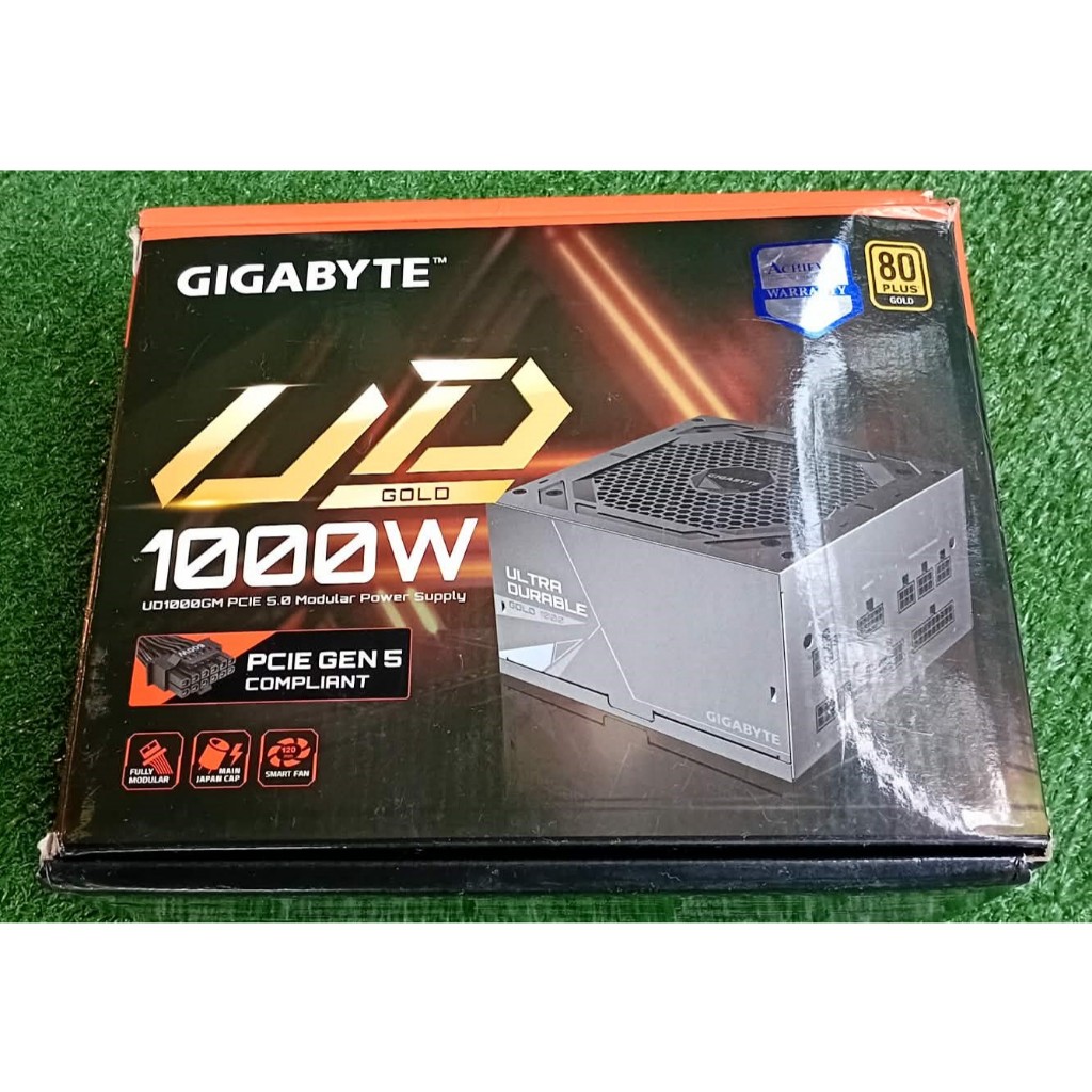POWER SUPPLY (อุปกรณ์จ่ายไฟ) GIGABYTE UD1000GM - 1000W 80 PLUS GOLD (ATX)