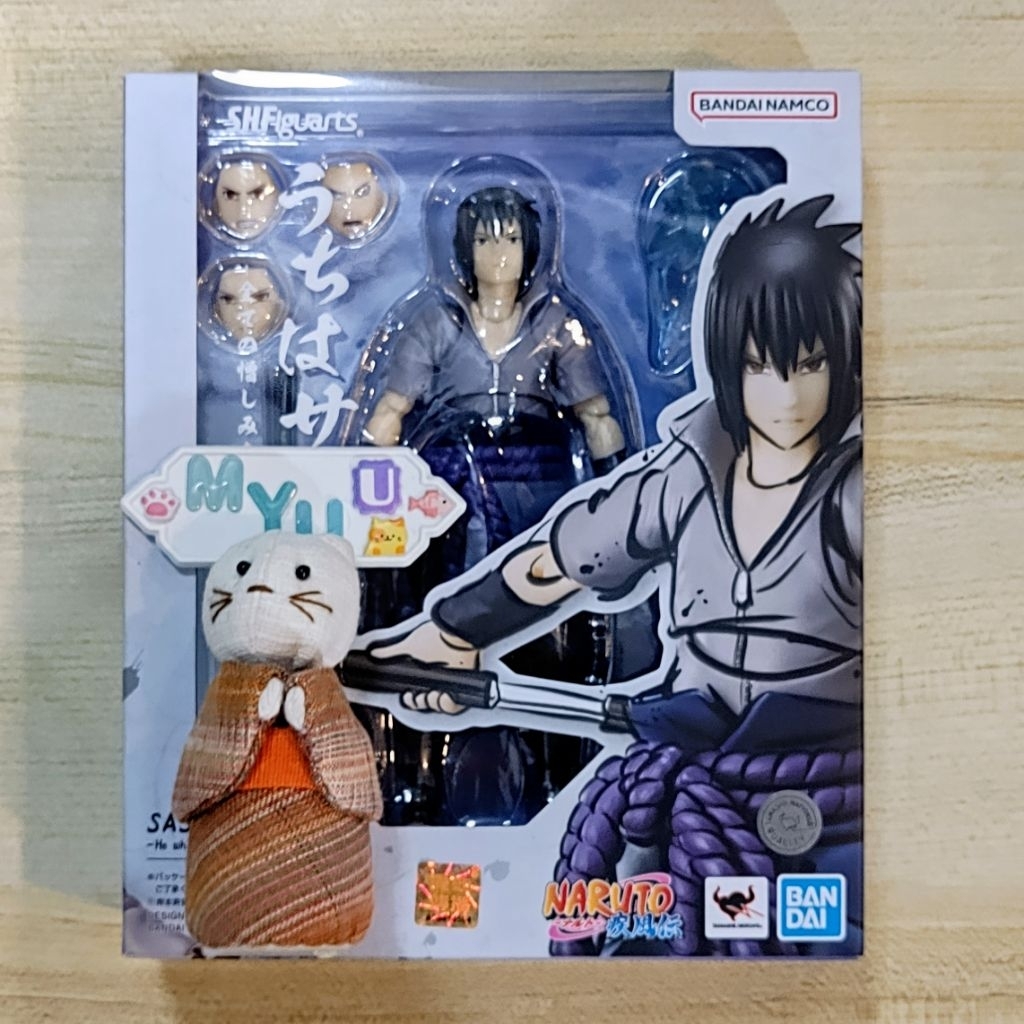 🙀 NEW​ Uchiha Sasuke Naruto SHF S.H.Figuarts Figuarts Bandai นารูโตะ