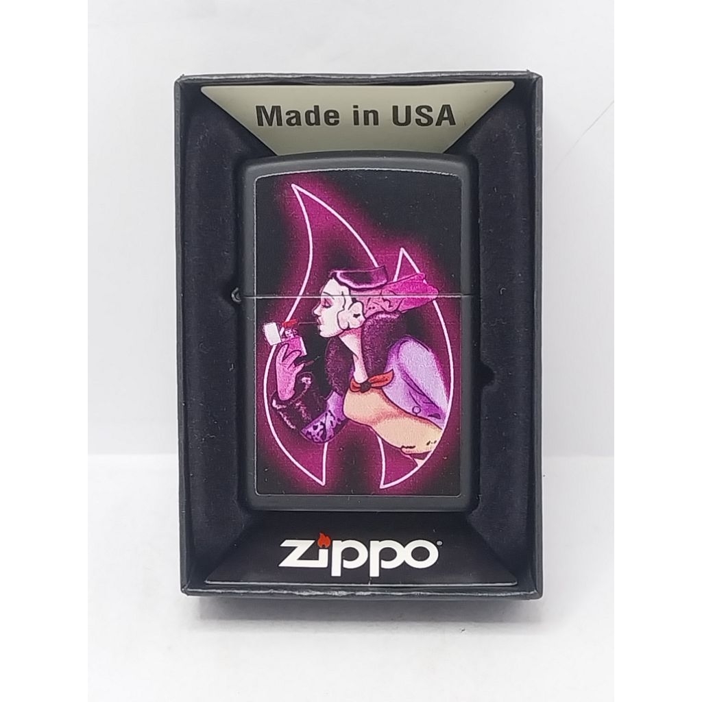 Zippo 48139 WINDY GLOW DESIGN  ปี 2022 ถังในตรงปี พร้อมกล่อง #สินค้าใหม่ยังไม่ผ่านการใช้งานนน Zippo 