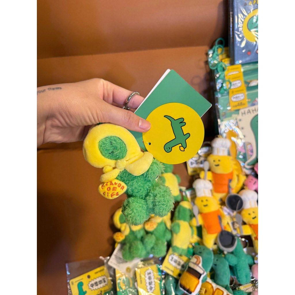 Joguman โจกูมัน / ไดโนเสาร์เขียว เกาหลี  หมวกตัวเลม่อน