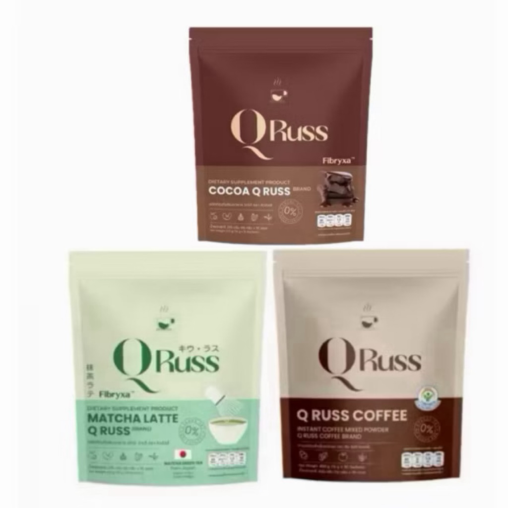 คิวรัสส์ Q Russ กาแฟ / มัทฉะลาเต้ / โกโก้