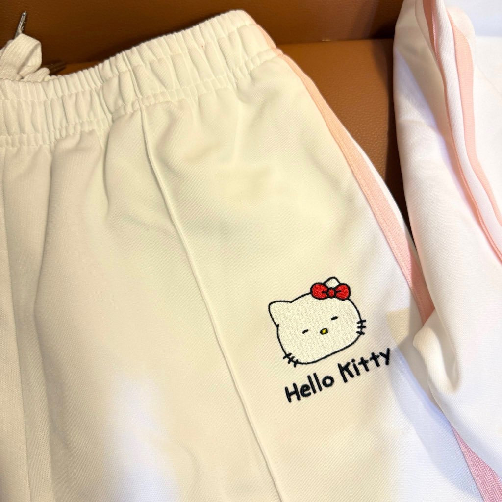 set เสื้อ กางเกง kitty ของแท้จากญี่ปุ่น พร้อมส่ง