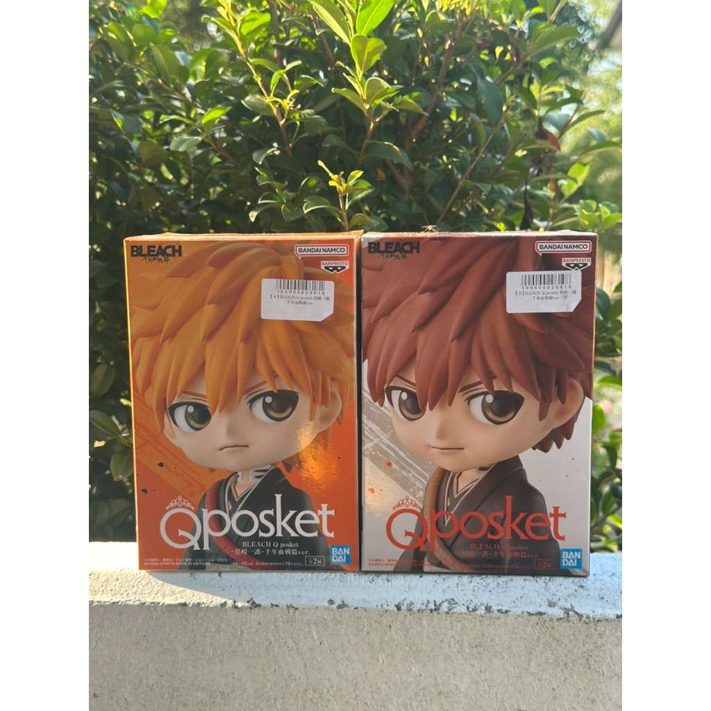 Q posket BLEACH Ichigo Kurosaki Figure Qposket A B Color Set BANPRESTO Lot Jp 🇯🇵