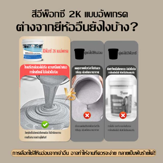 อีพ๊อกซี่ 20L กันน้ำไม่ลื่น สีทาพื้นปูนทรายสีสัน